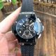 Perfect Replica Swiss Grade Hublot Big Bang Black Steel Case Black Dial 42mm Chronograph Watch (6)_th.jpg